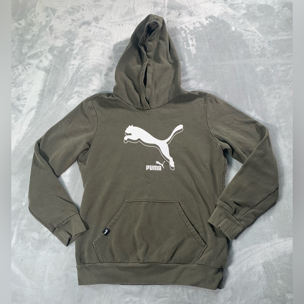 Puma Khaki Green Sweatshirt